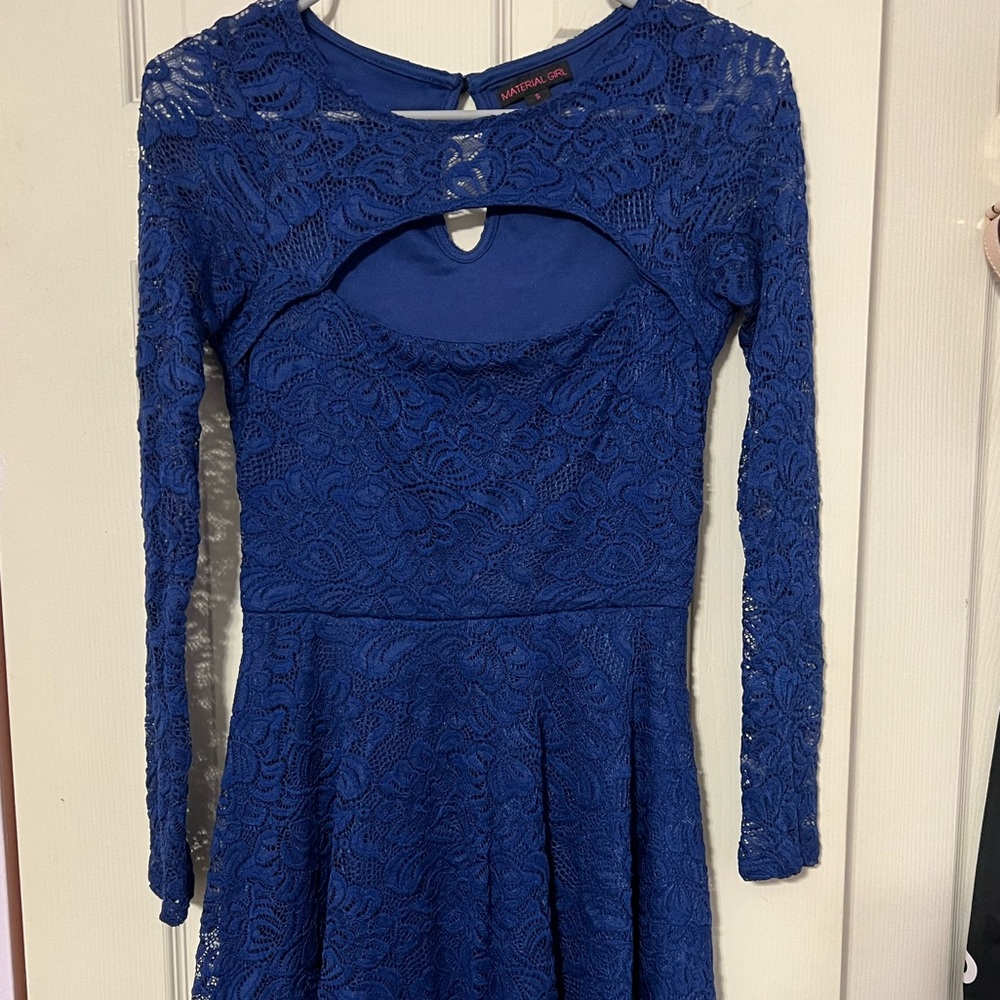 Blue Lace Dress